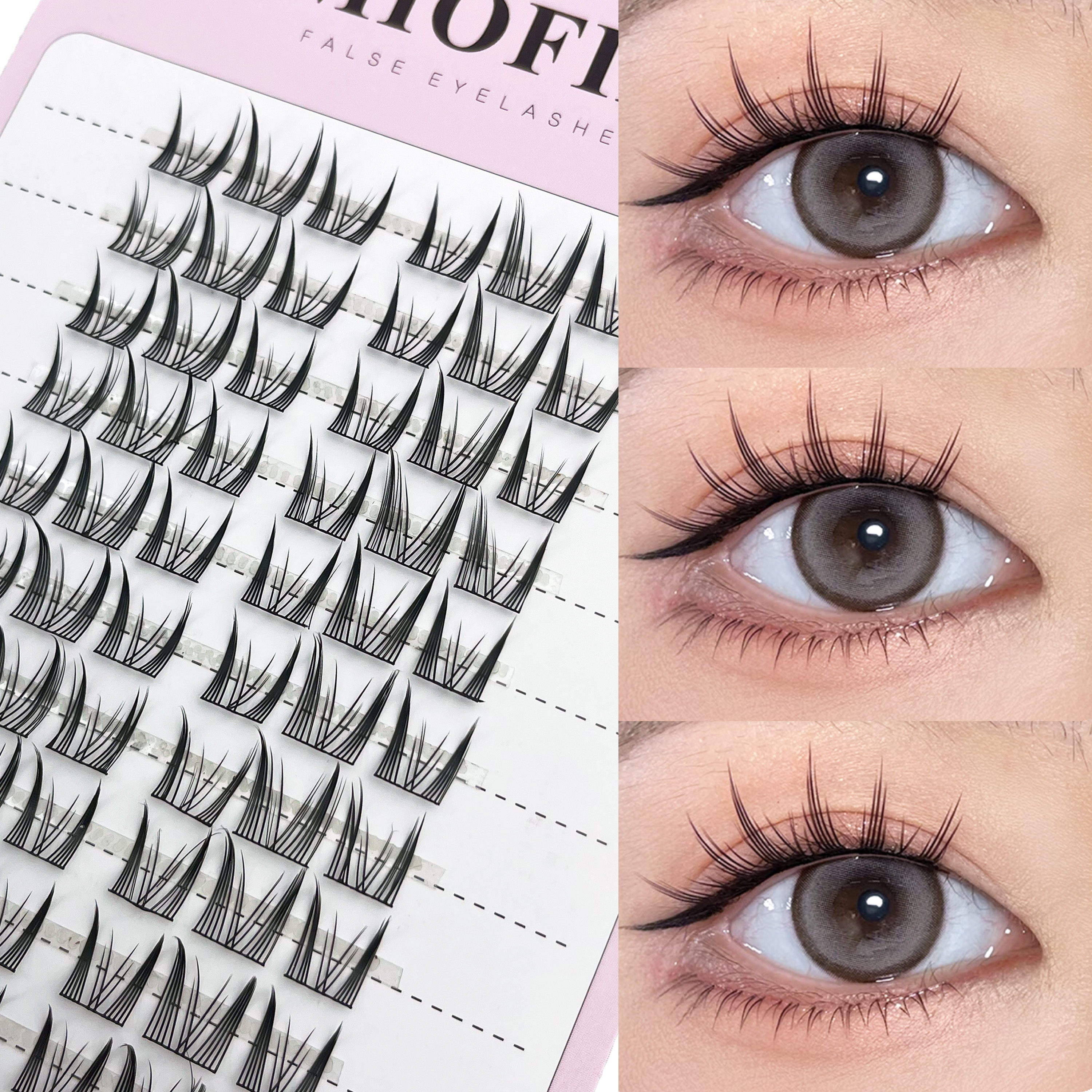 Eyelash Extension Anime Style - MIOFIA Manga False Eyelashes Korean Style