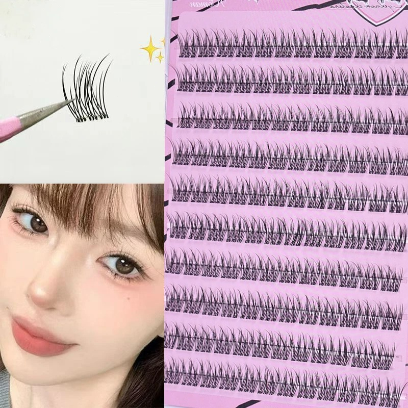 Eyelash Extension Anime Style - Fluffy Sunflower Curling False Eyelashes Fish