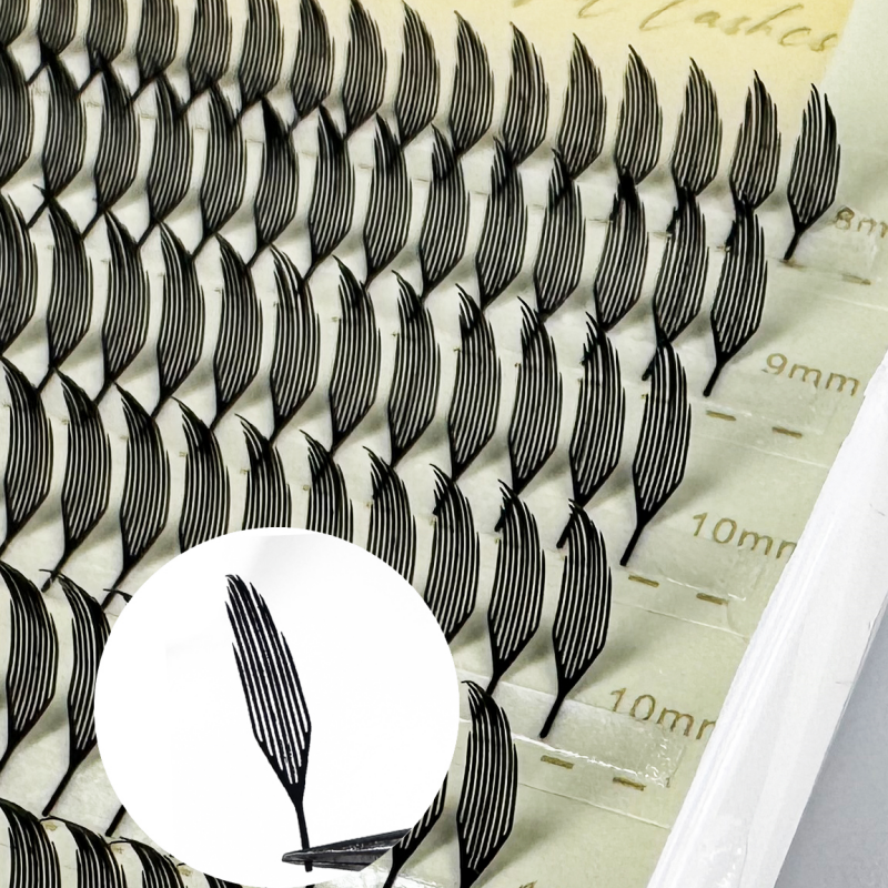 Eyelash Extension Volume Styles - Manga Spire New Style Feather Shape