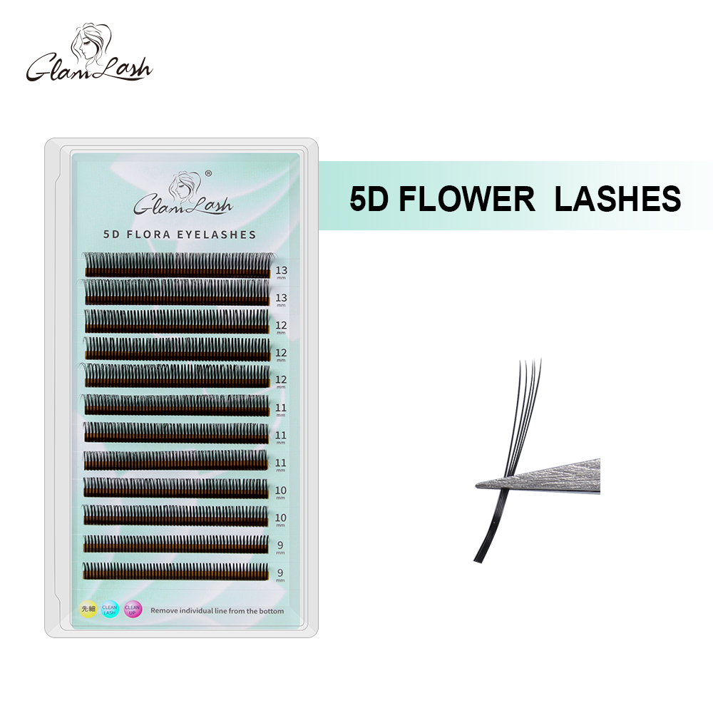 Eyelash Extension Anime Style - GLAMLASH 5D Flower Lashes Volume Spike