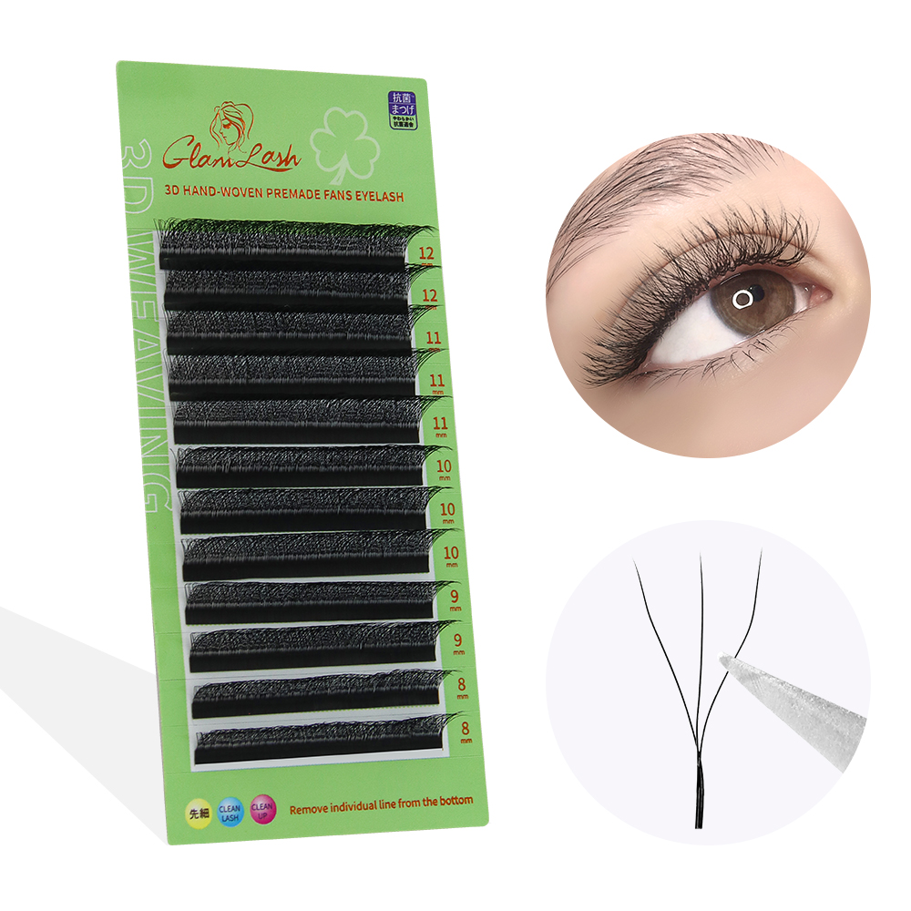 Eyelash Extension Volume Styles - GLAMLASH W Hình Nối Mi 3D4D5D