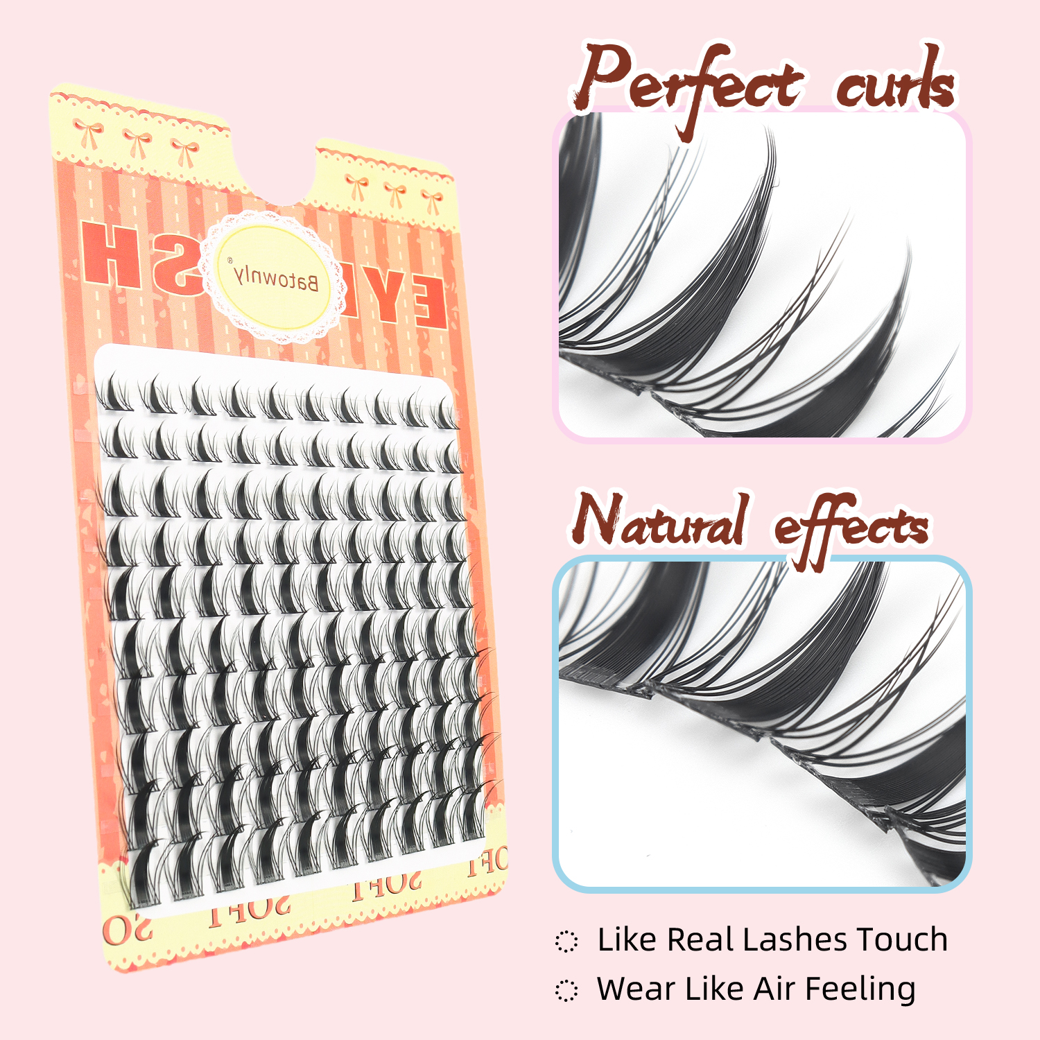 100 Clusters of Fairy Eyelashe - đánh giá và giá Eyelash Extension Anime Style