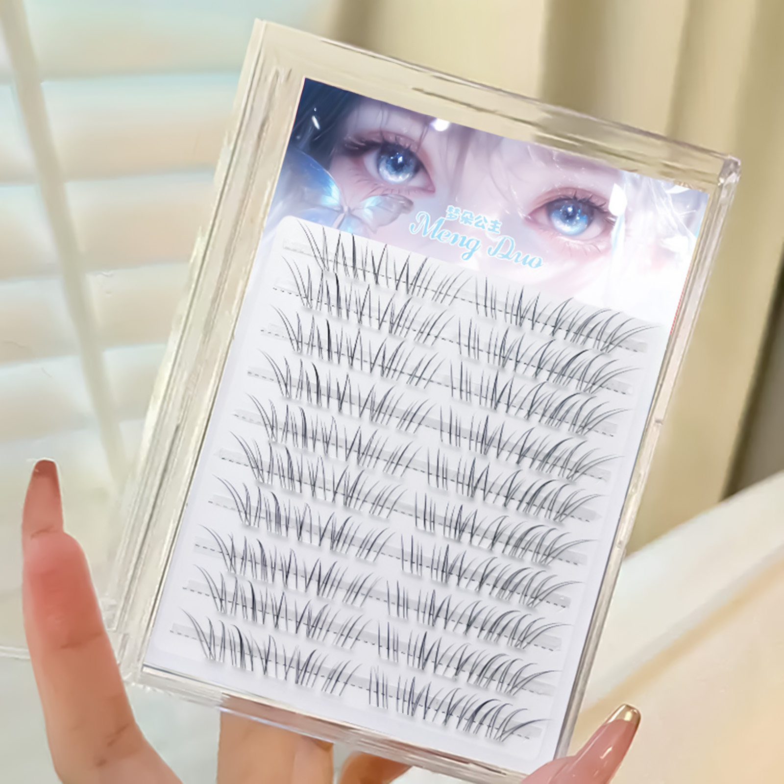 Korean Style False Eyelashes B - đánh giá và giá Eyelash Extension Volume Styles