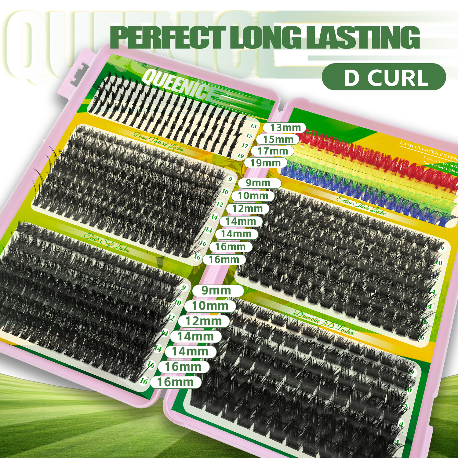 Fever! Lash Clusters Eyelash E - đánh giá và giá Eyelash Extension Volume Styles