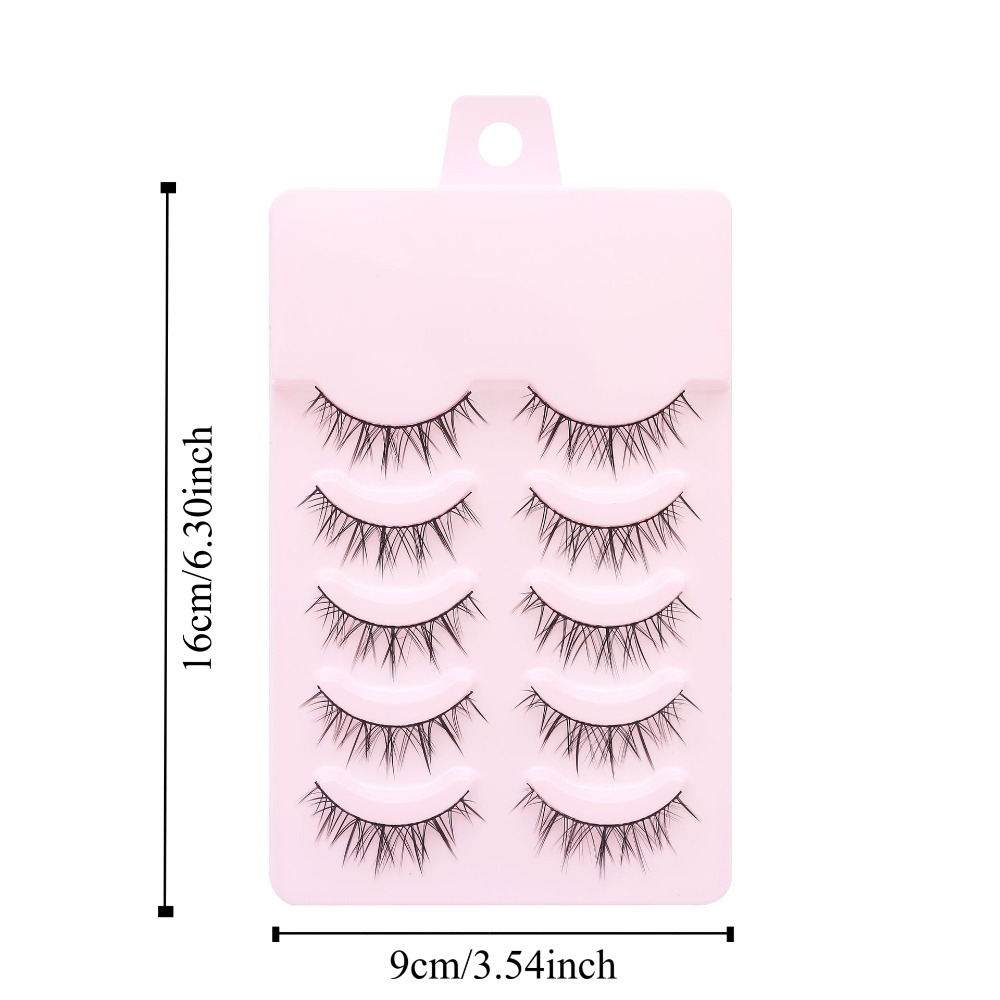 Popular 5 Pairs Manga Lashes M - đánh giá và giá Eyelash Extension Anime Style