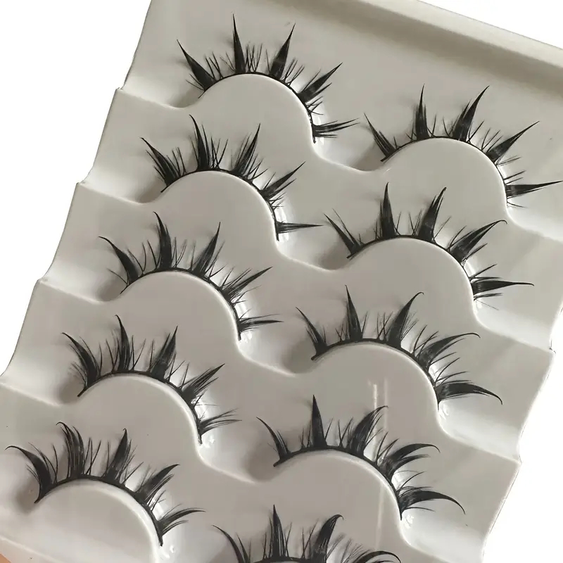 5 Pairs of Anime-Style False E - đánh giá và giá Eyelash Extension Anime Style