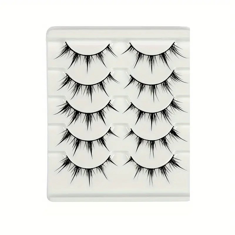 5 Pairs of Anime-Style False E - đánh giá và giá Eyelash Extension Anime Style