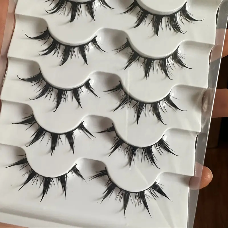 5 Pairs of Anime-Style False E - đánh giá và giá Eyelash Extension Anime Style