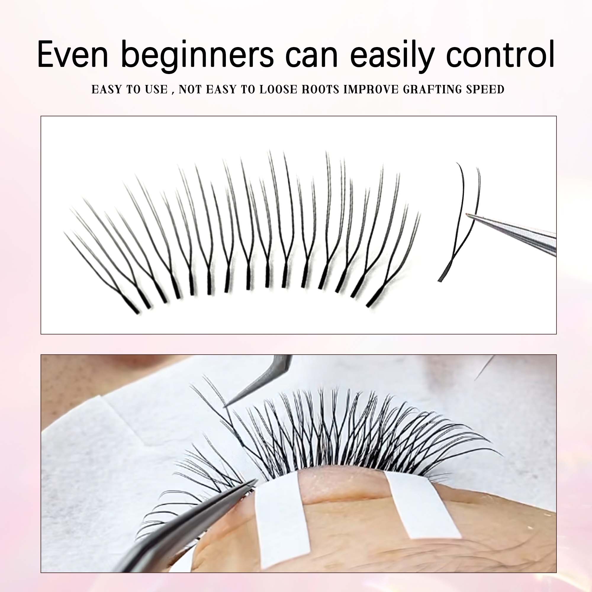 CoMango U Shaped Parallel Flow - đánh giá và giá Eyelash Extension Volume Styles