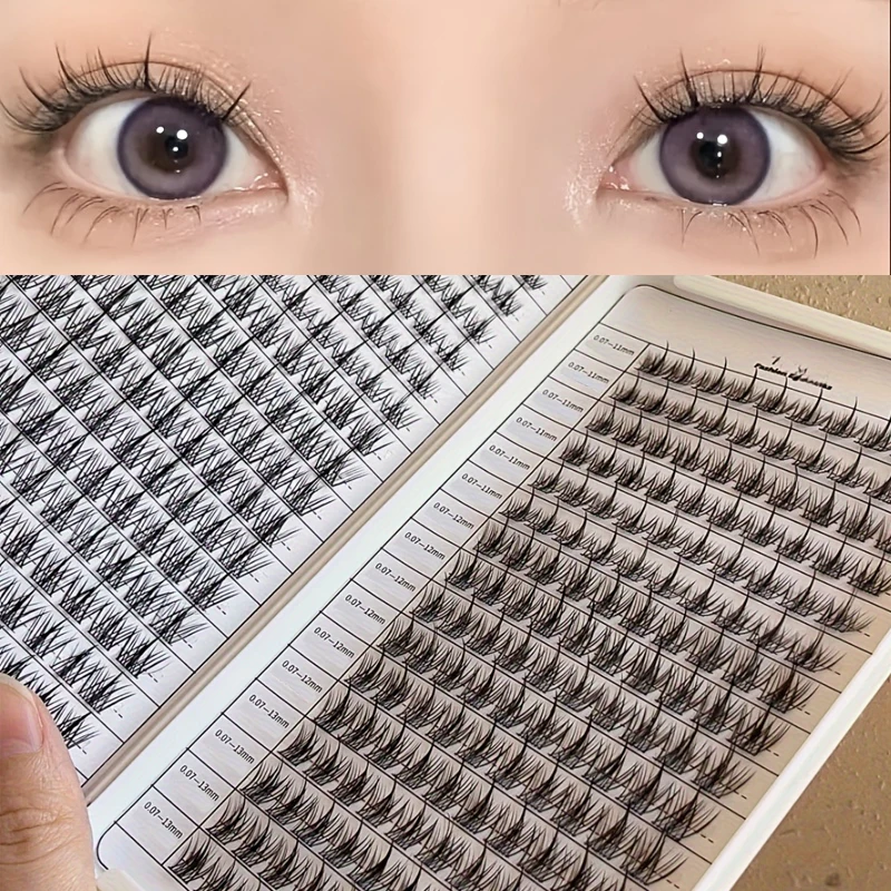 320 Cluster Eyelash Book DIY N - đánh giá và giá Eyelash Extension Anime Style