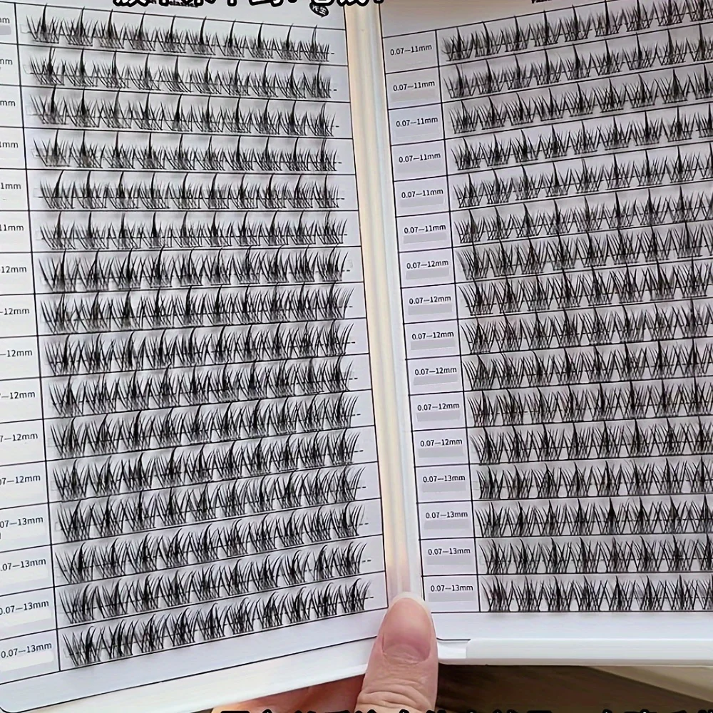 320 Cluster Eyelash Book DIY N - đánh giá và giá Eyelash Extension Anime Style