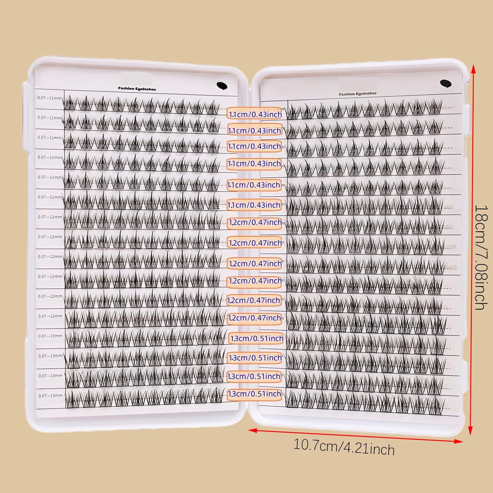 320 Cluster Eyelash Book DIY N - đánh giá và giá Eyelash Extension Anime Style