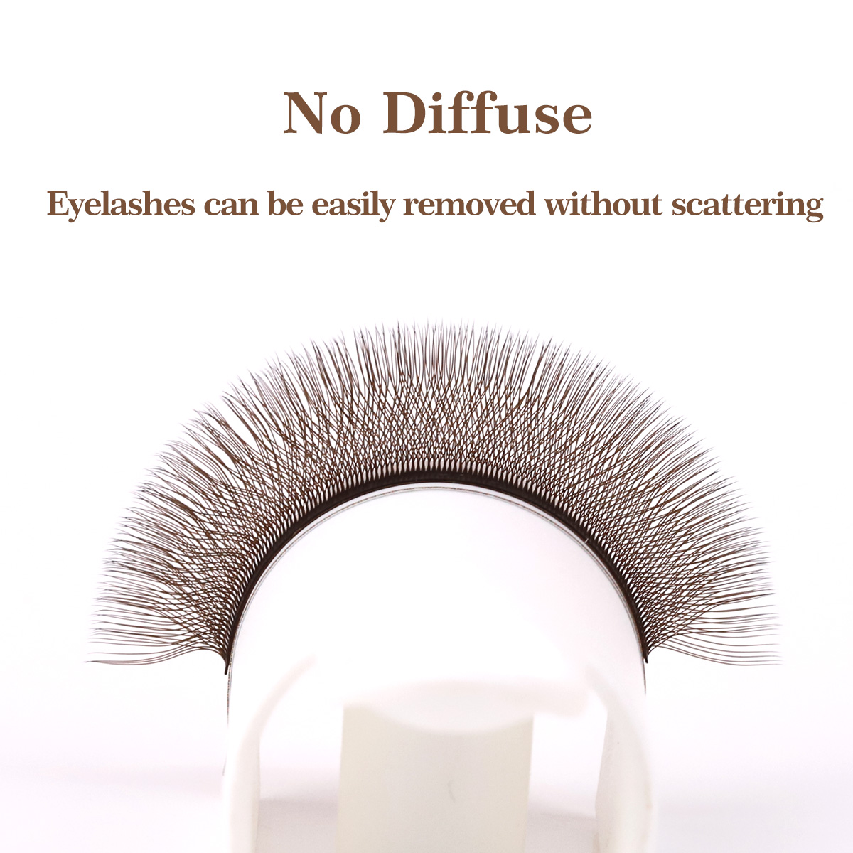 Lashprofessor Brown 4D W Shape - đánh giá và giá Eyelash Extension Volume Styles
