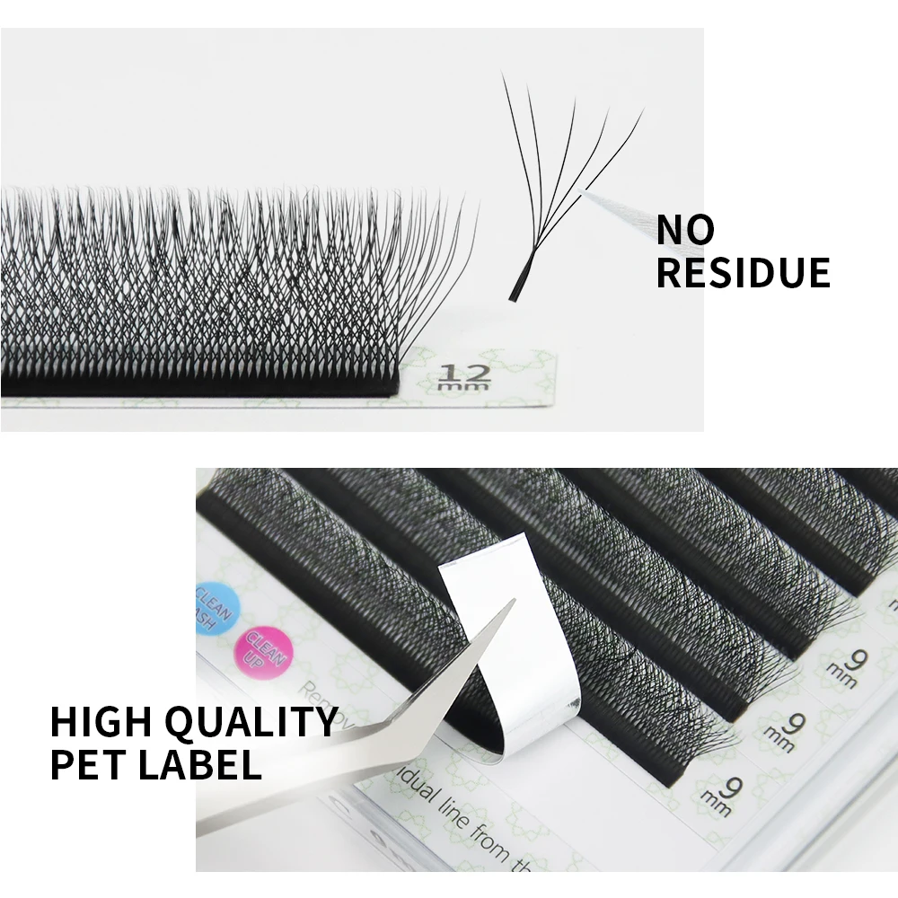 GAHAMACA W Hình Nối Mi 3D4D5D  - đánh giá và giá Eyelash Extension Volume Styles