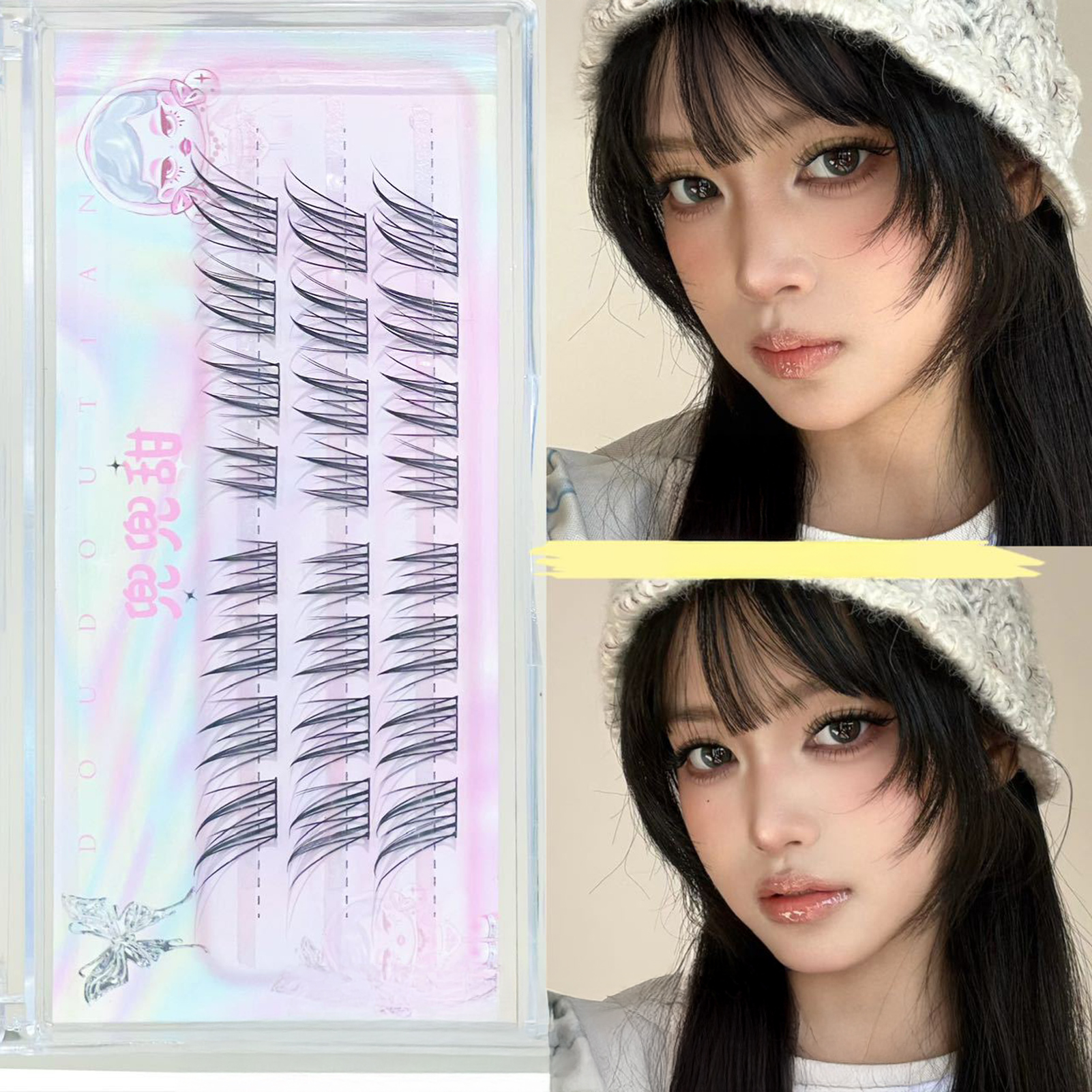 3/10 Rows Soft Individual Anim - đánh giá và giá Eyelash Extension Anime Style