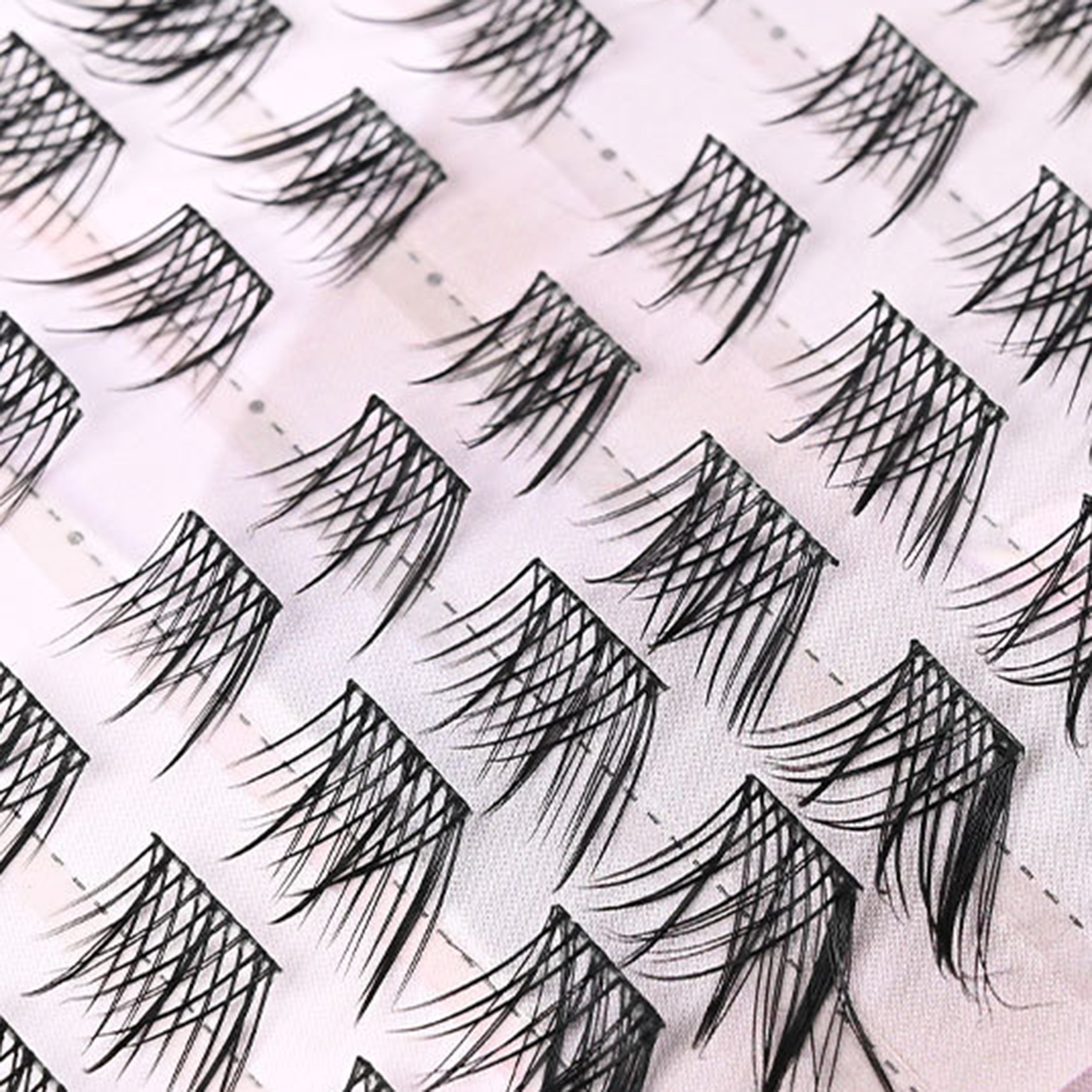 Large Capacity Manga Eyelash B - đánh giá và giá Eyelash Extension Volume Styles