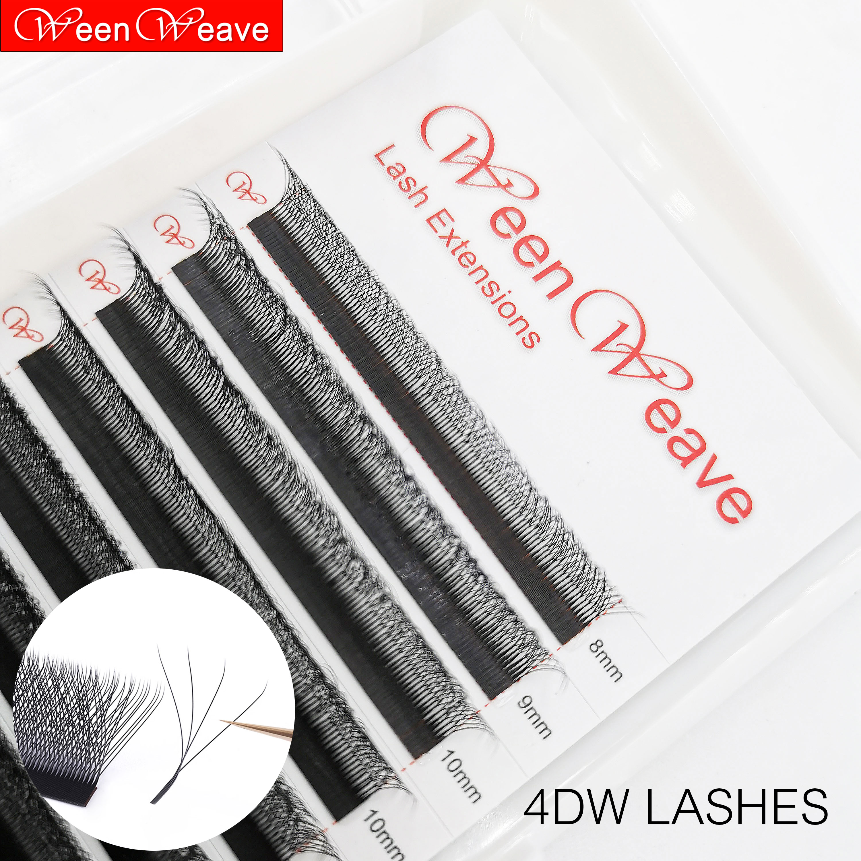 WeenWeave 4D W Style Lashes Na - đánh giá và giá Eyelash Extension Volume Styles