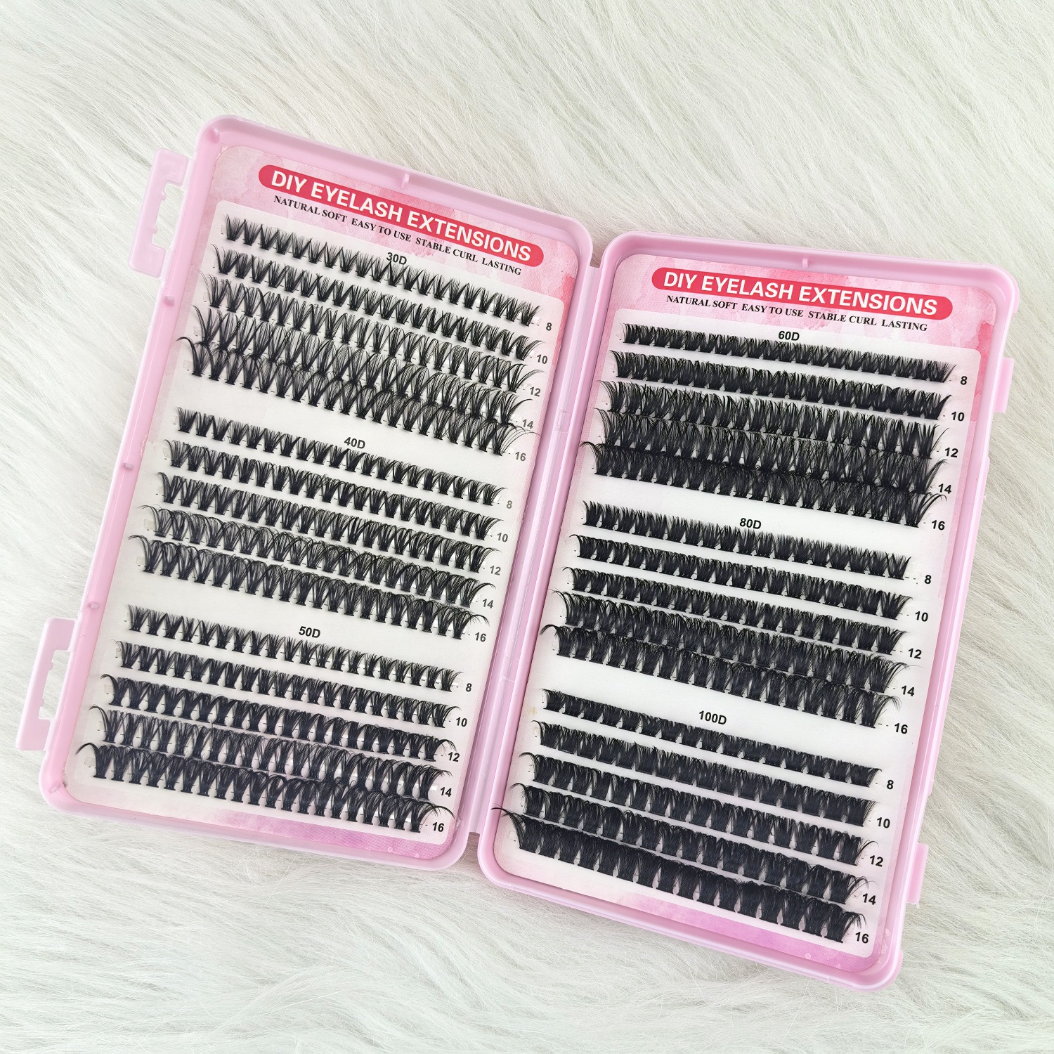 1 Box Eyelash Book - DIY Natur - đánh giá và giá Eyelash Extension Anime Style